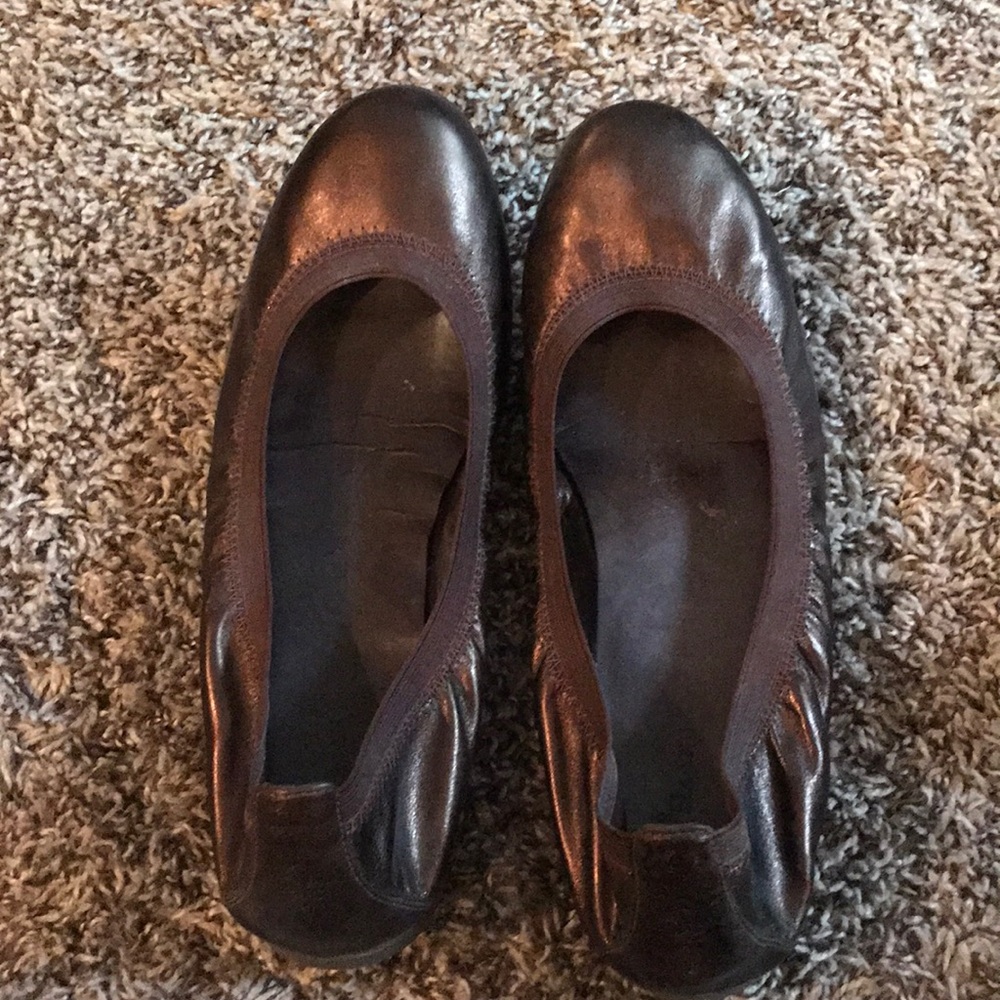 Cole Haan Brown Metallic Flat
